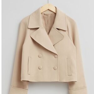 & other stories Cropped Jacket